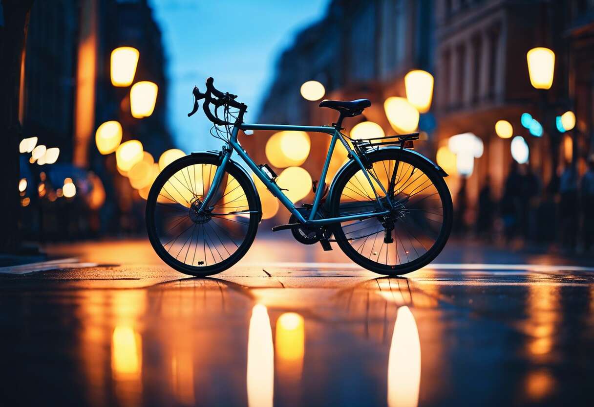 Les lumières clignotantes sont-elles autorisées à vélo ?