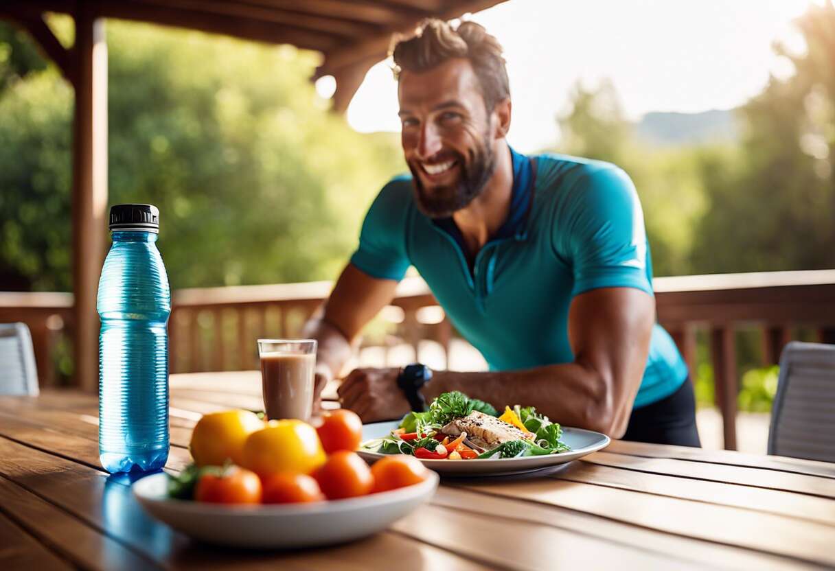 Gérer les repas post-cyclisme selon l'intensité de l'effort