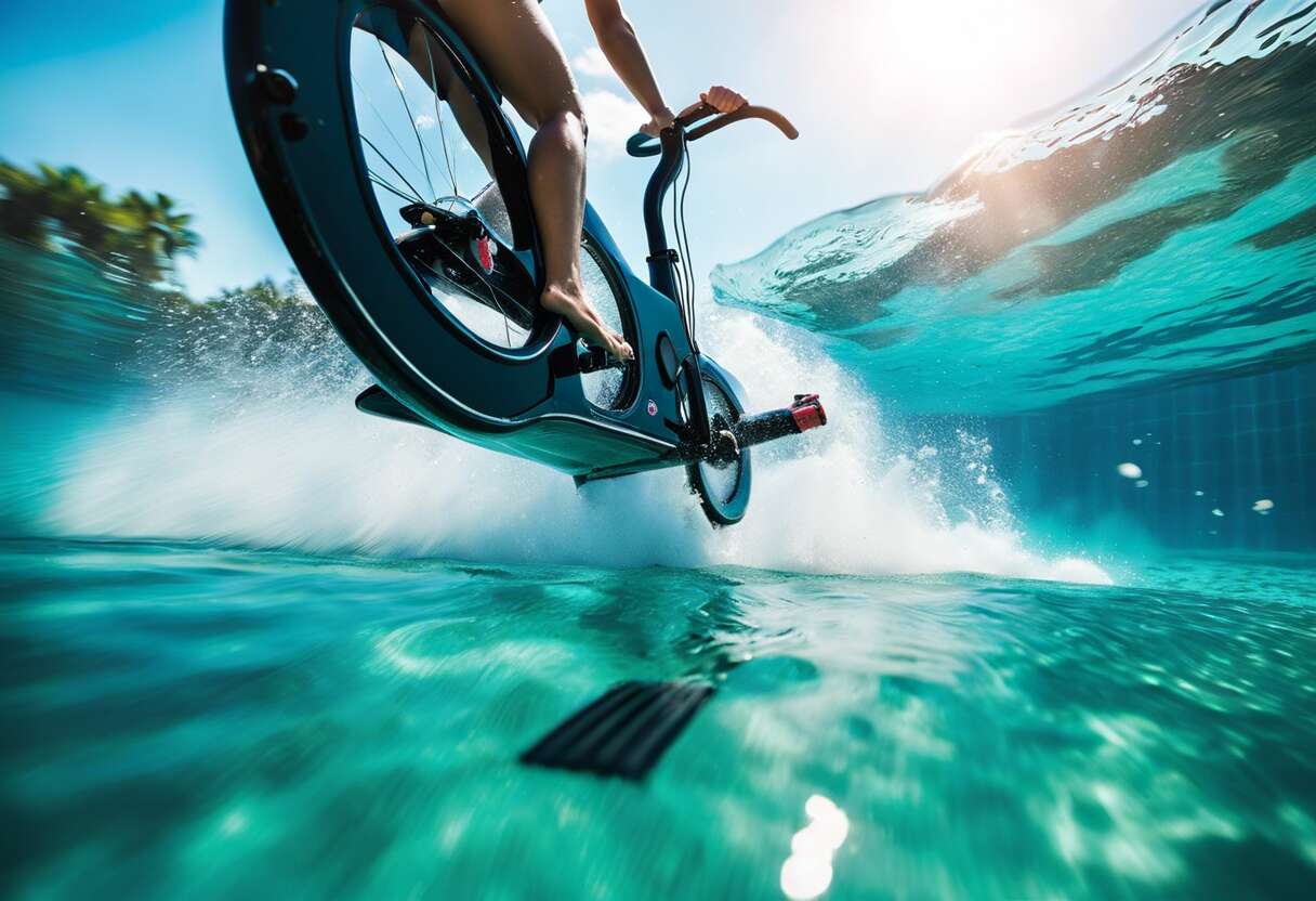 Découverte d’une séance type d’aquabiking