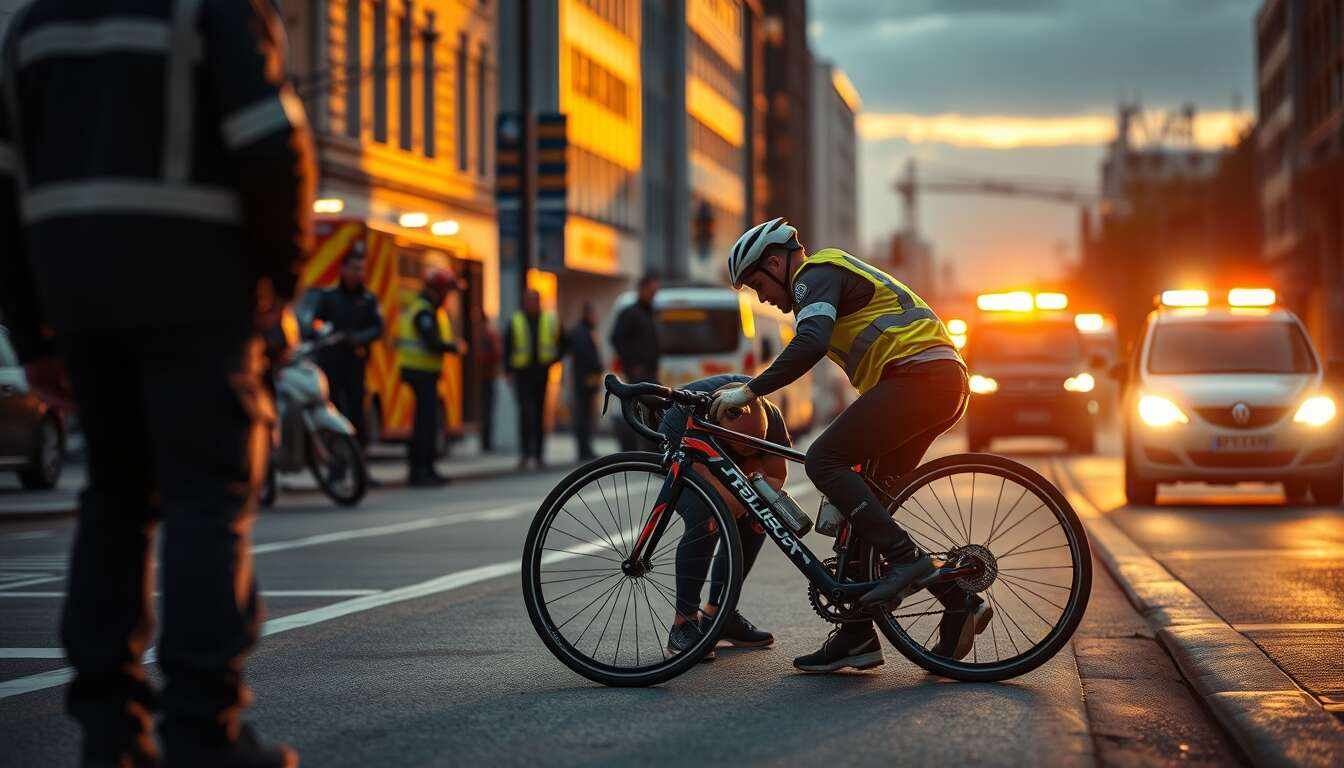 Que faire en cas d’accident à vélo ?