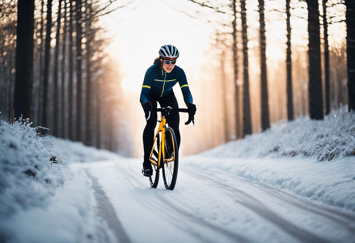 Faire du vélo en hiver : conseils et astuces