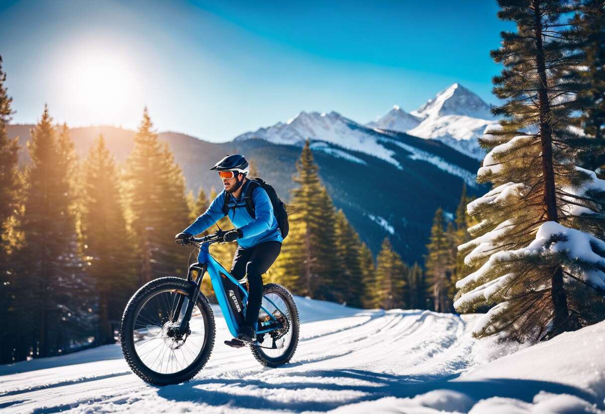Des conseils pratiques pour votre première expérience de vtt électrique sur neige