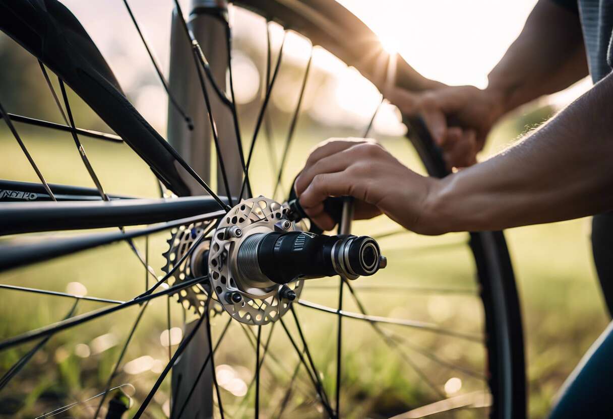 Détacher une roue de vélo : étapes et astuces