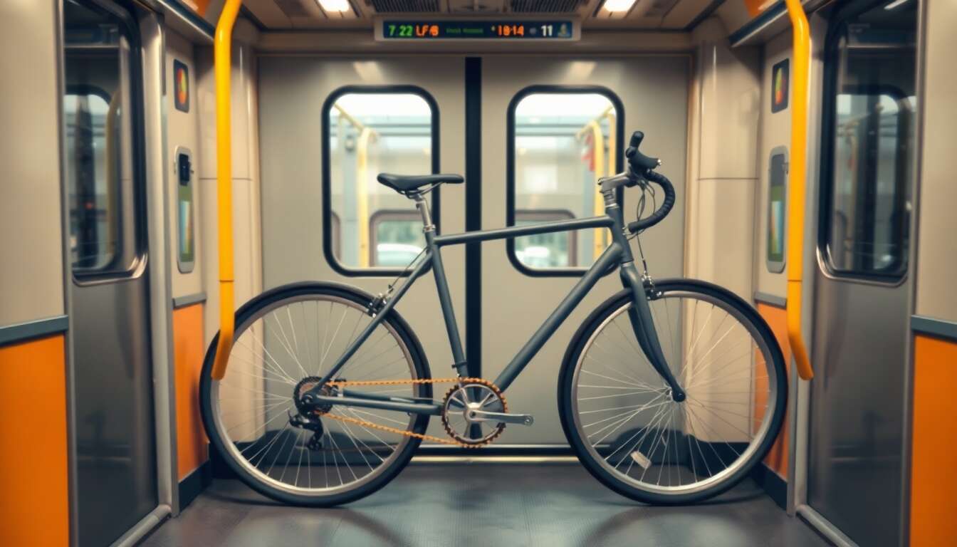 Prendre le train avec un vélo non démonté : est-ce possible ?