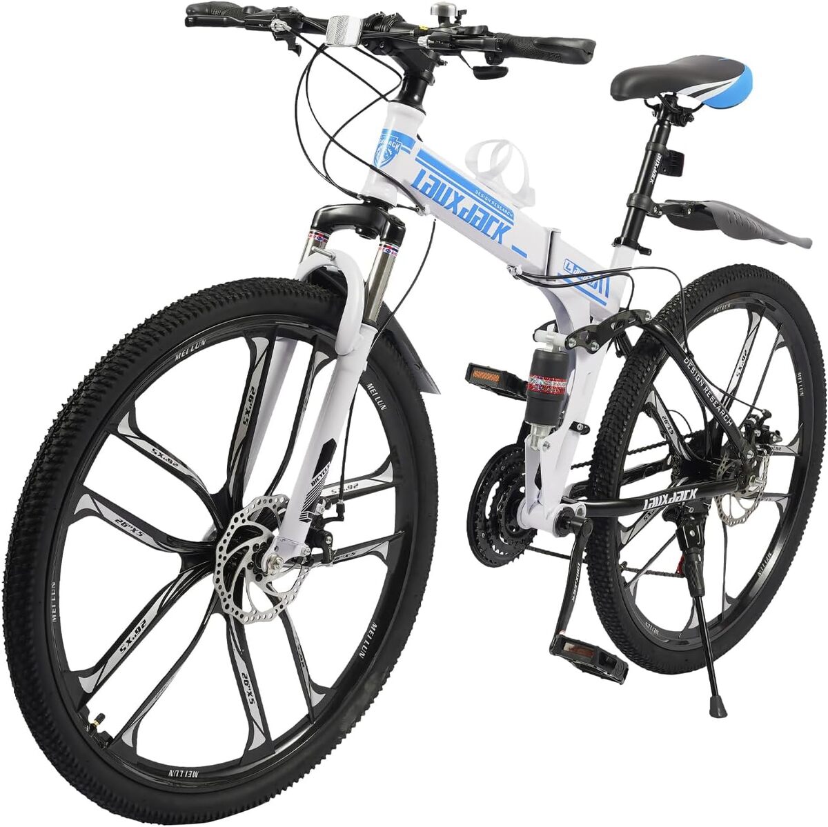 Test Bollomgy VTT : vélo pliable tout-terrain 21 vitesses