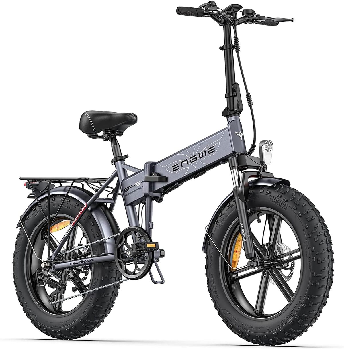 Test ENGWE EP-2 Pro : performances du Fat Bike Électrique Pliable