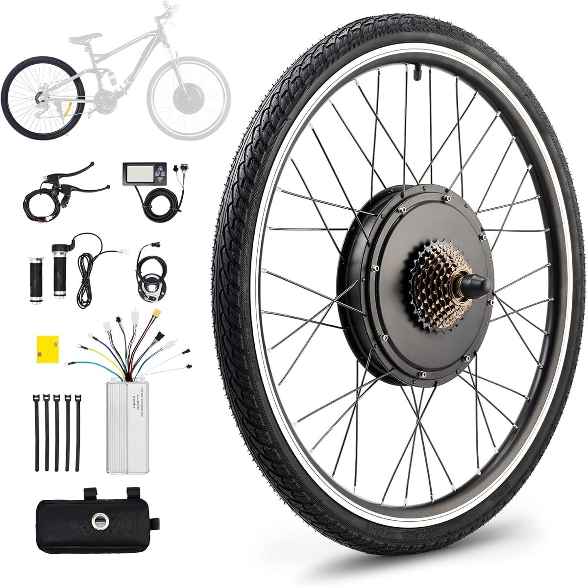 Test Kit Viribus Ebike : conversion Vélo Electrique Puissant
