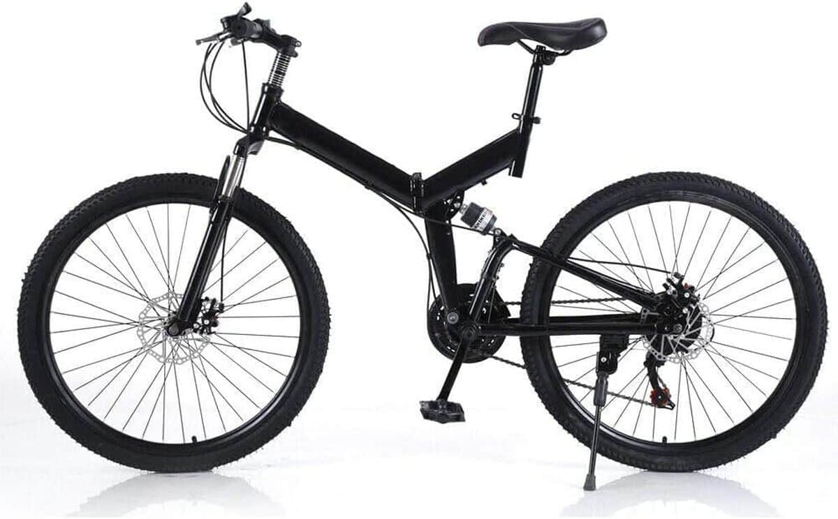VTT pliable 26" : le test des 21 vitesses