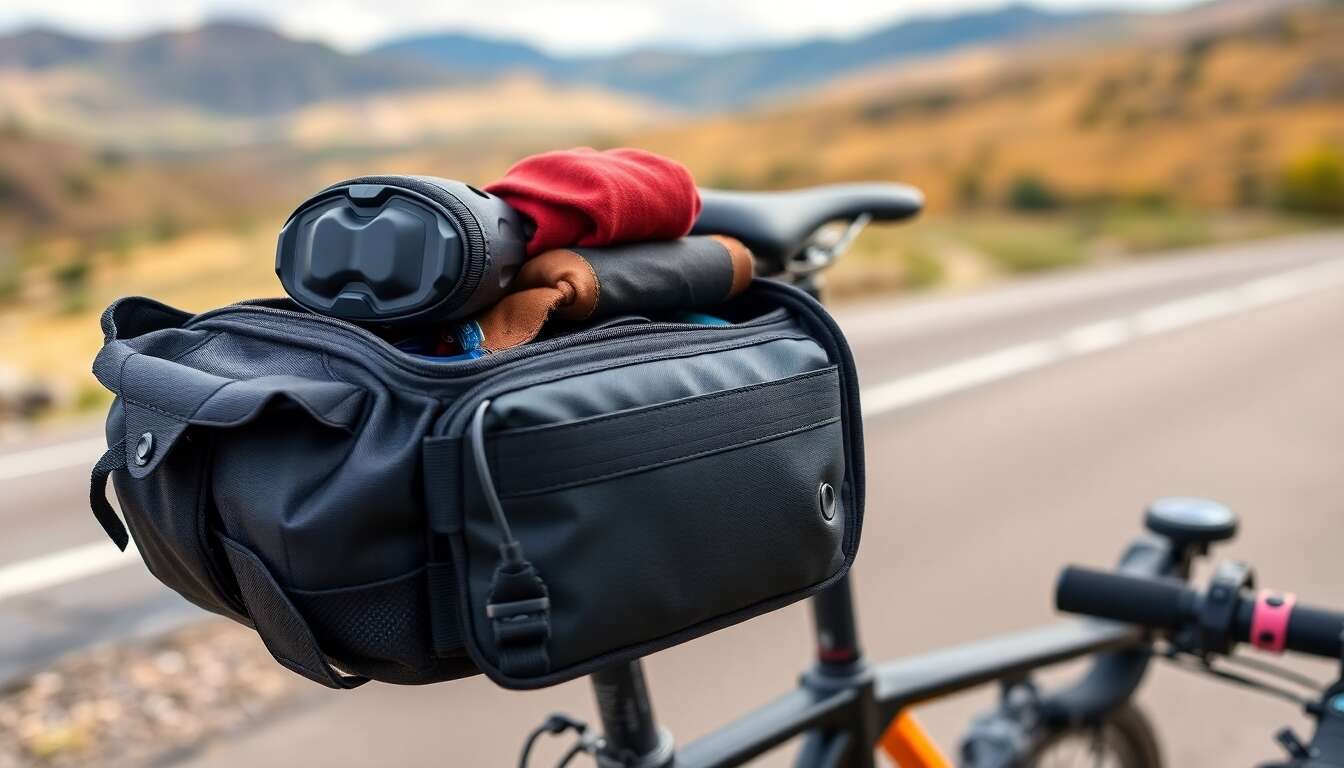 Préparer sa sacoche de selle pour les longues distances