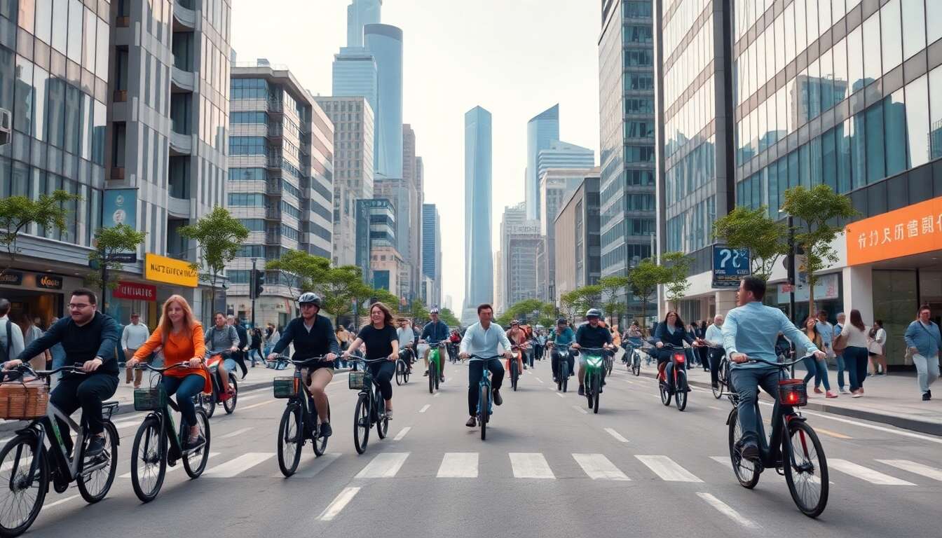 L'essor des vélos électriques : transformation de la mobilité urbaine