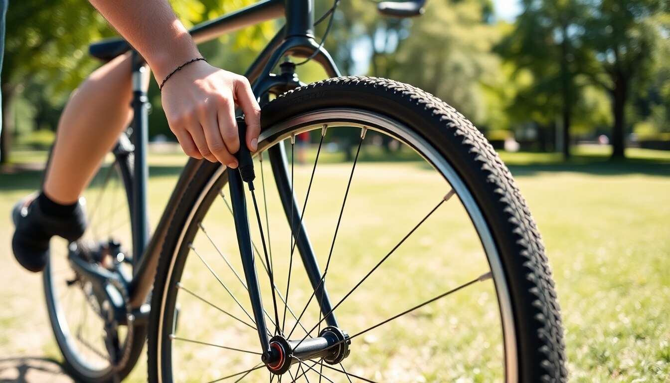 Comment vérifier la pression des pneus de vélo ?