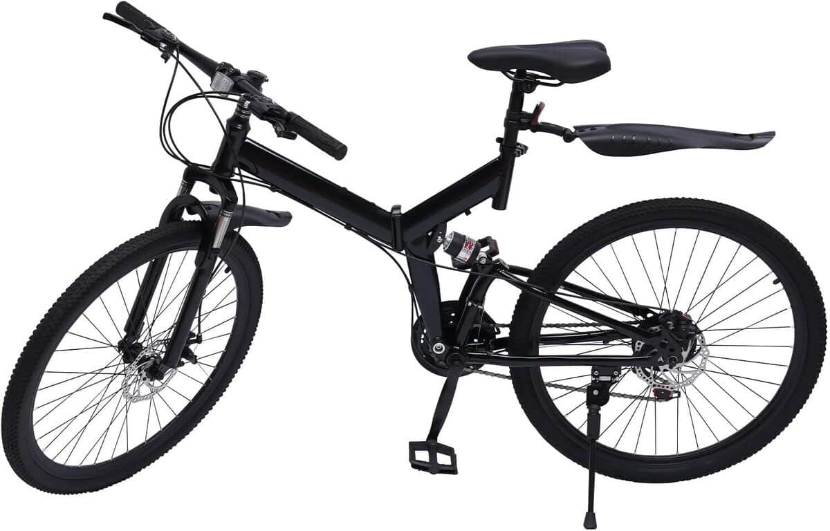 Essai VTT pliant GMSLuu 26" : performance tout-terrain et polyvalence