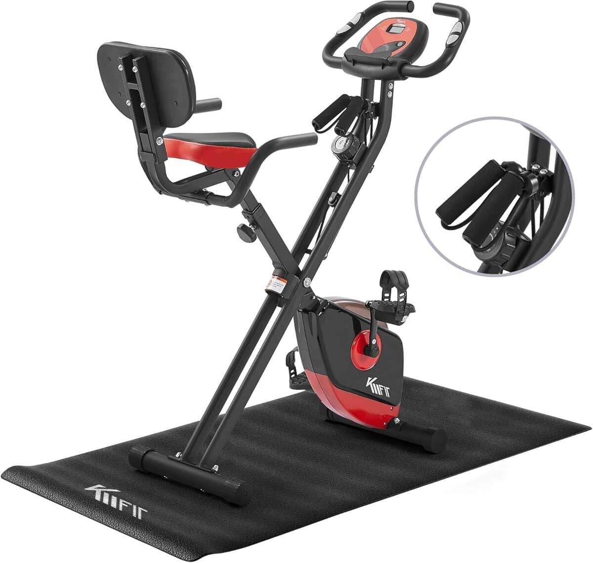 Test KM Fit 2in1 : vélo d'appartement multifonction et accessoires