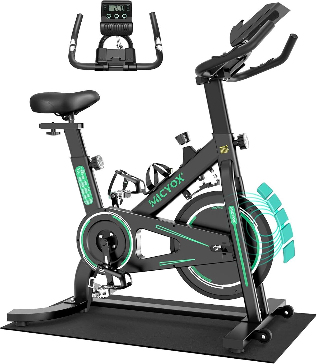 Test : micyox MX87, le vélo d'appartement ultime