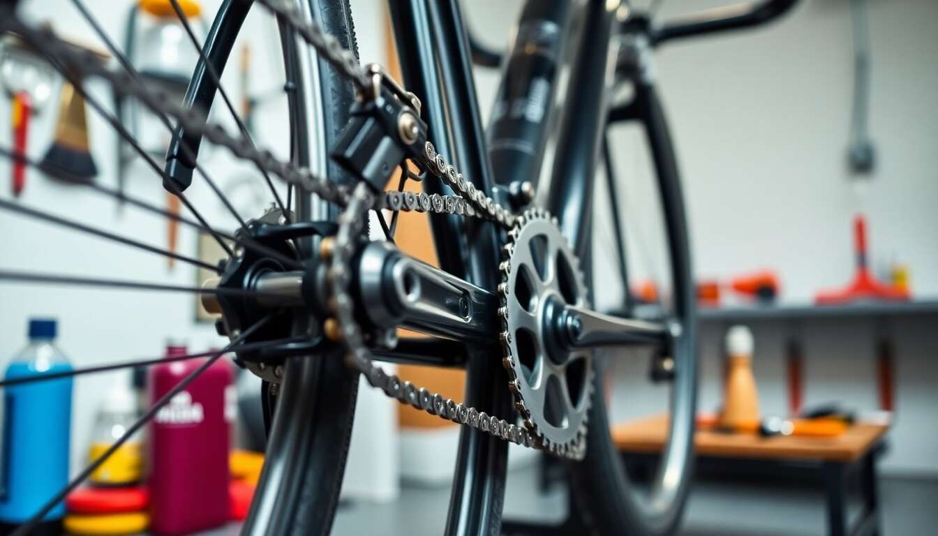 Points essentiels à lubrifier sur un vélo