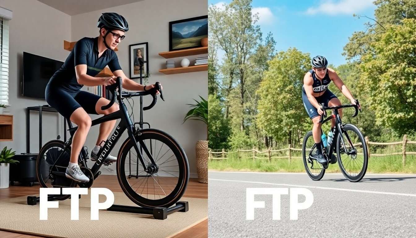 Réaliser un test ftp sur home-trainer ou en extérieur