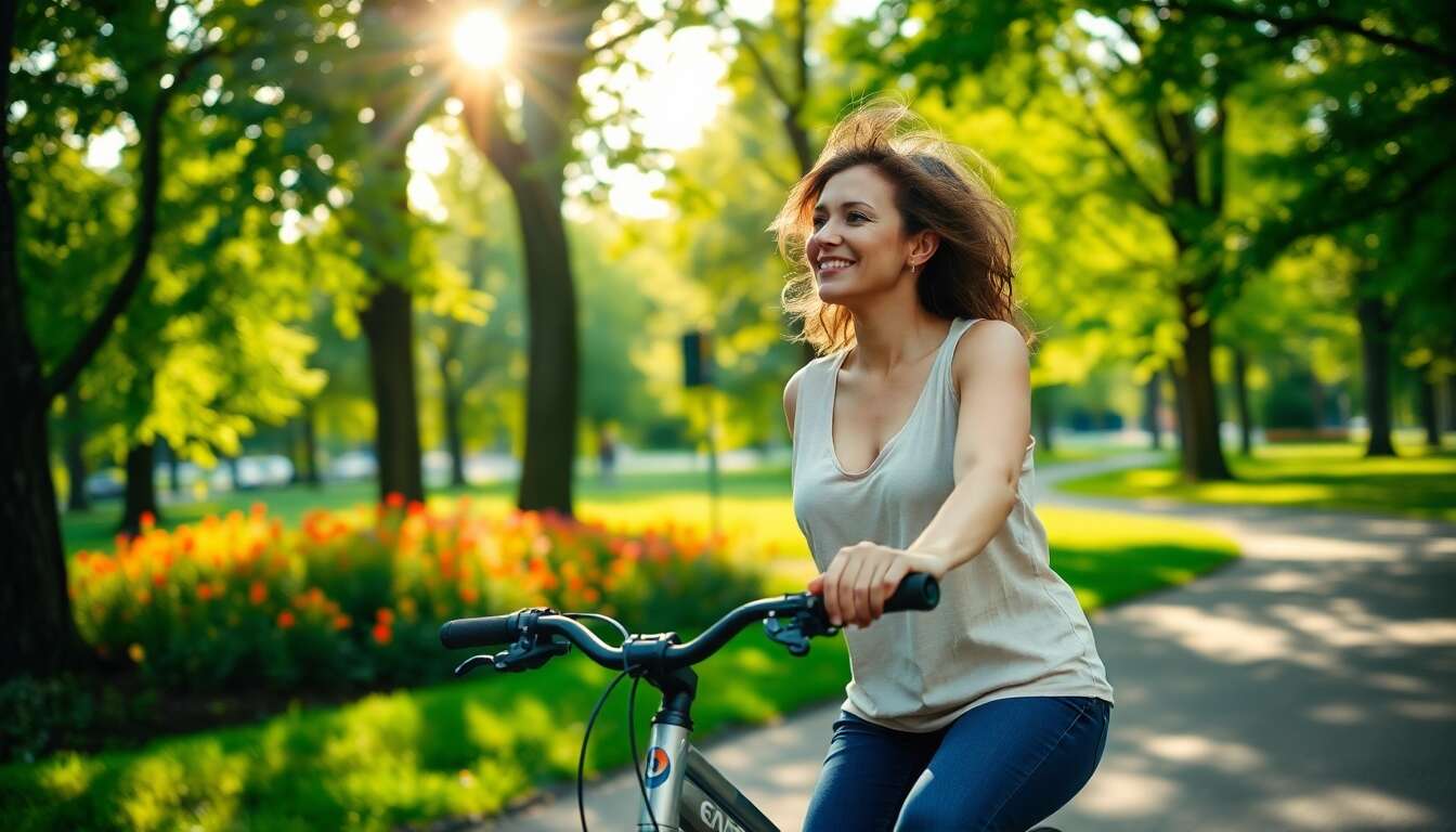 Les bienfaits du vélo sur la peau