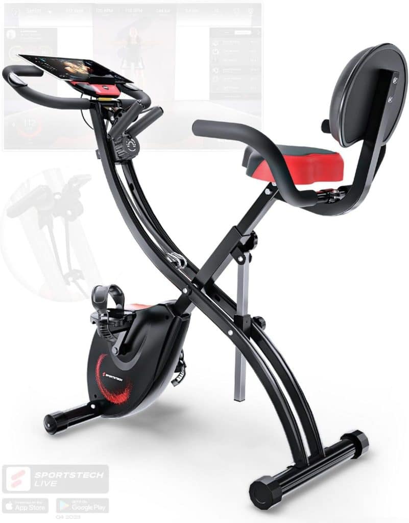 Test Sportstech F-Bike : le vélo d'appartement multifonction