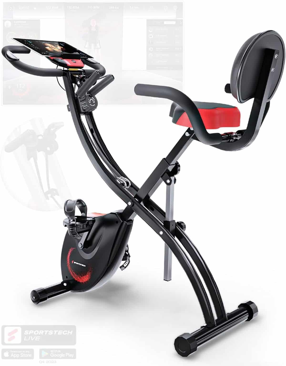 Test Sportstech F-Bike : le vélo d'appartement multifonction