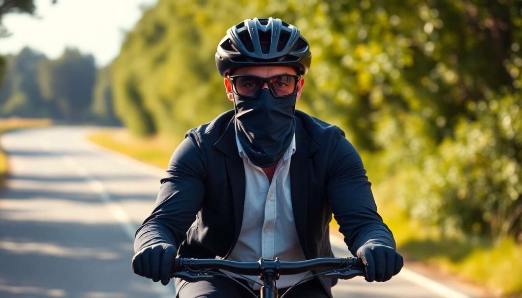 Pédaler masqué : bonne idée ou non ?