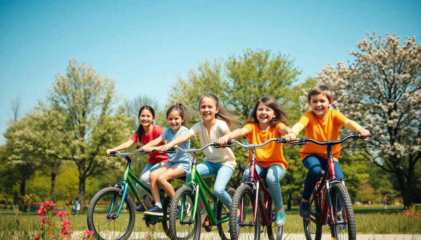 Les bienfaits du vélo pour la santé des enfants