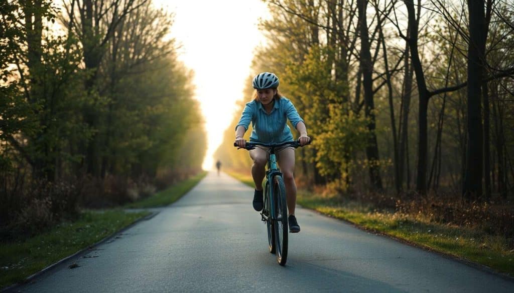 Améliorez votre équilibre en faisant du vélo