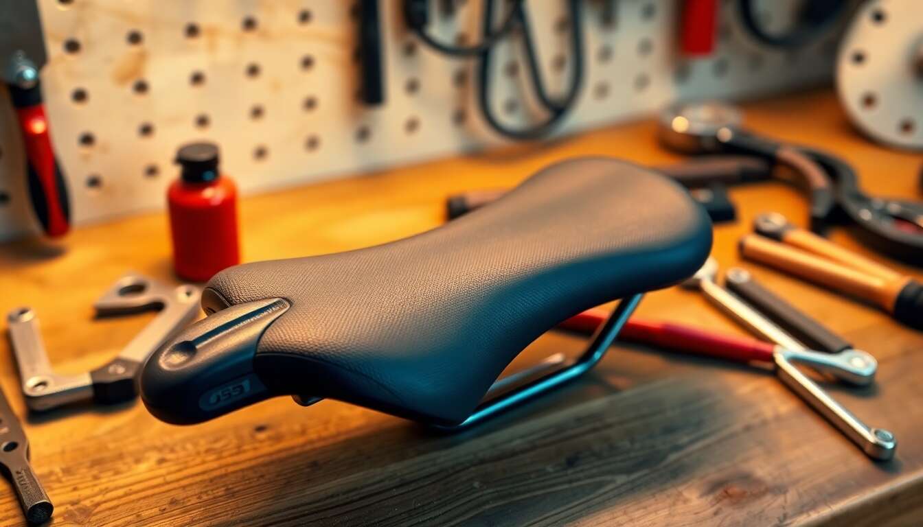 Installer correctement sa selle sur le vélo