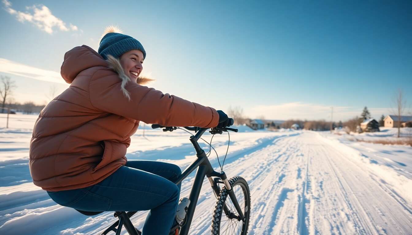 Le vélo, stimulant naturel pour le moral