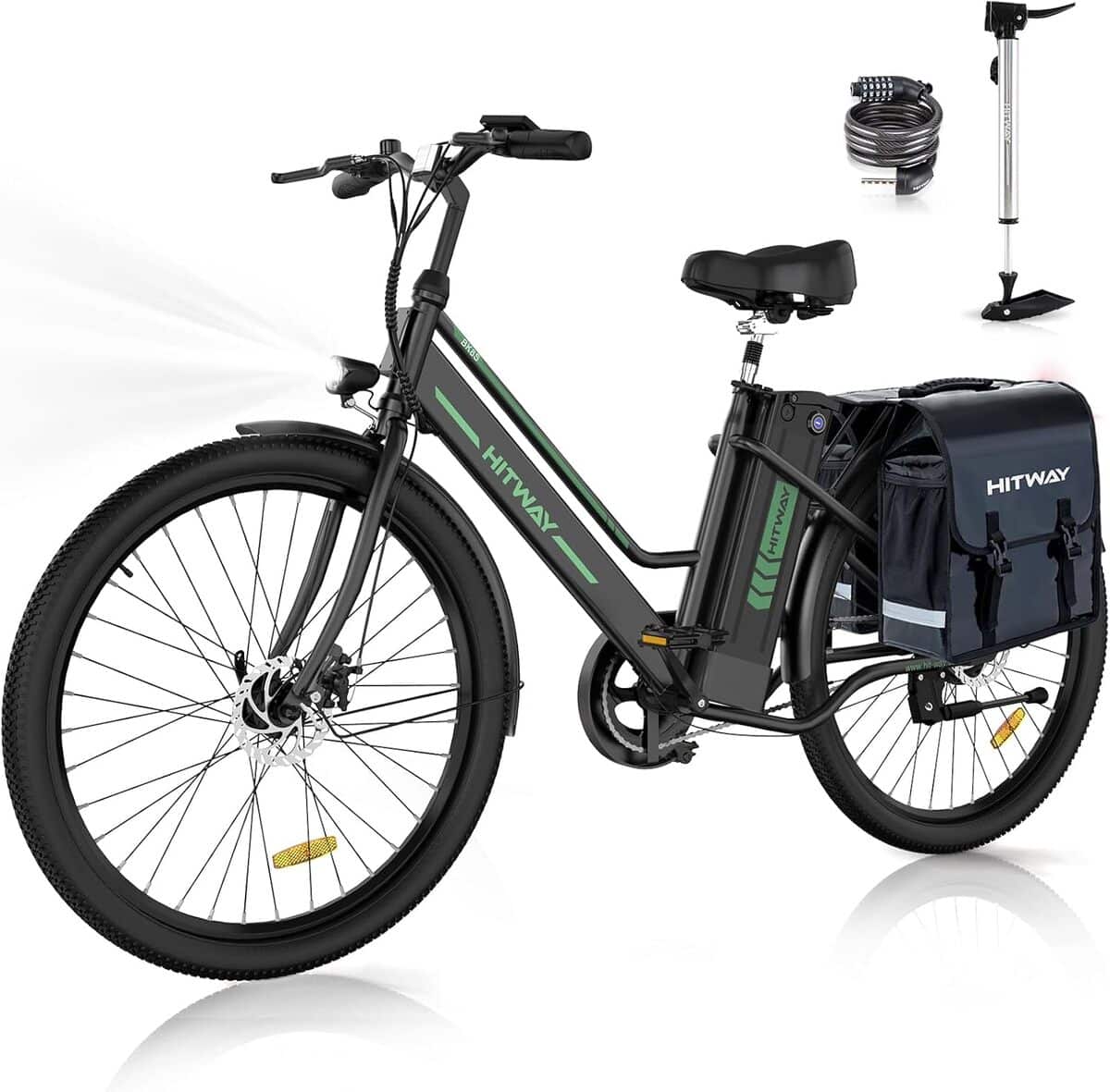 Test du vélo électrique HITWAY 26 pouces : performance et autonomie en action