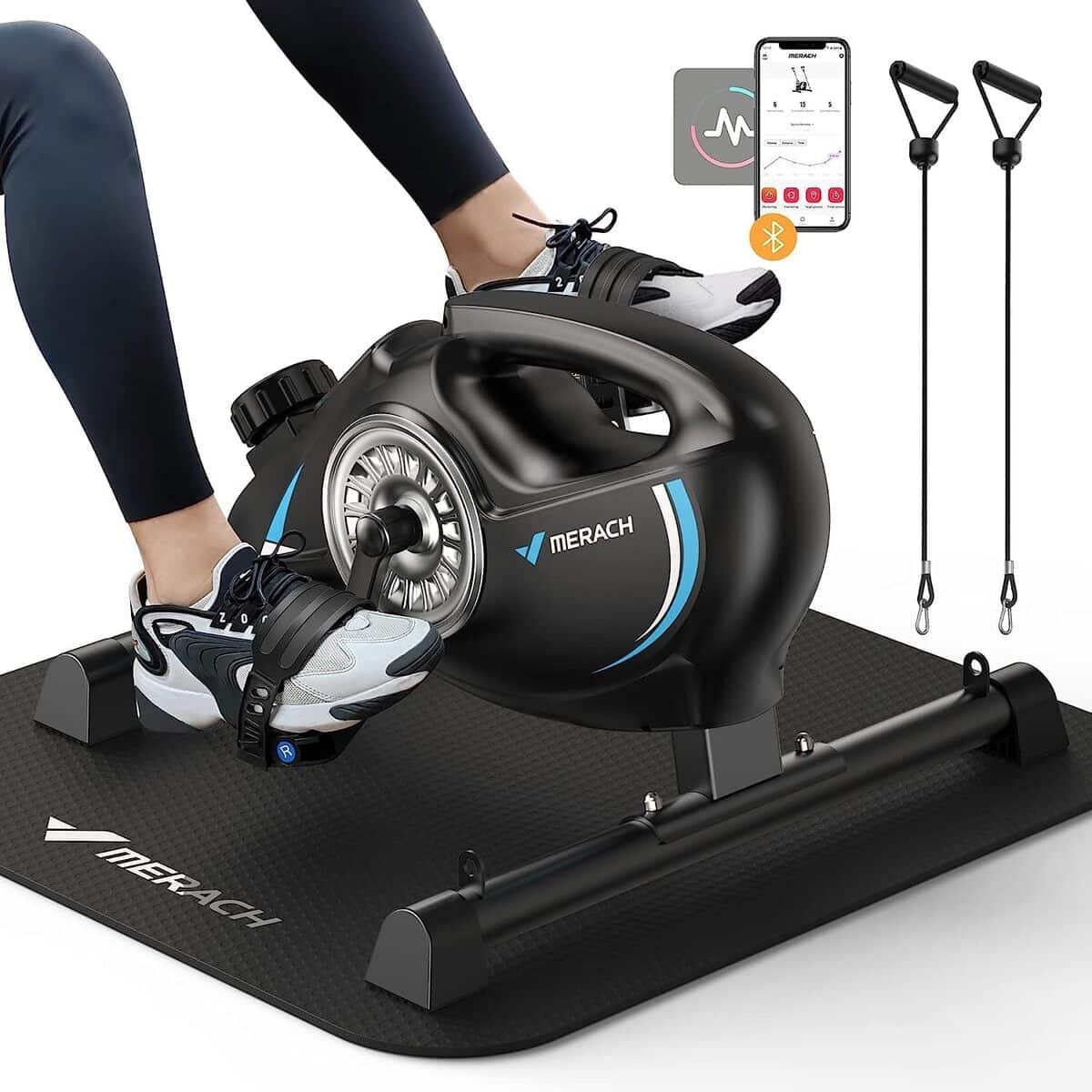 Test du mini vélo de bureau MERACH : l'appareil d'entraînement idéal ?