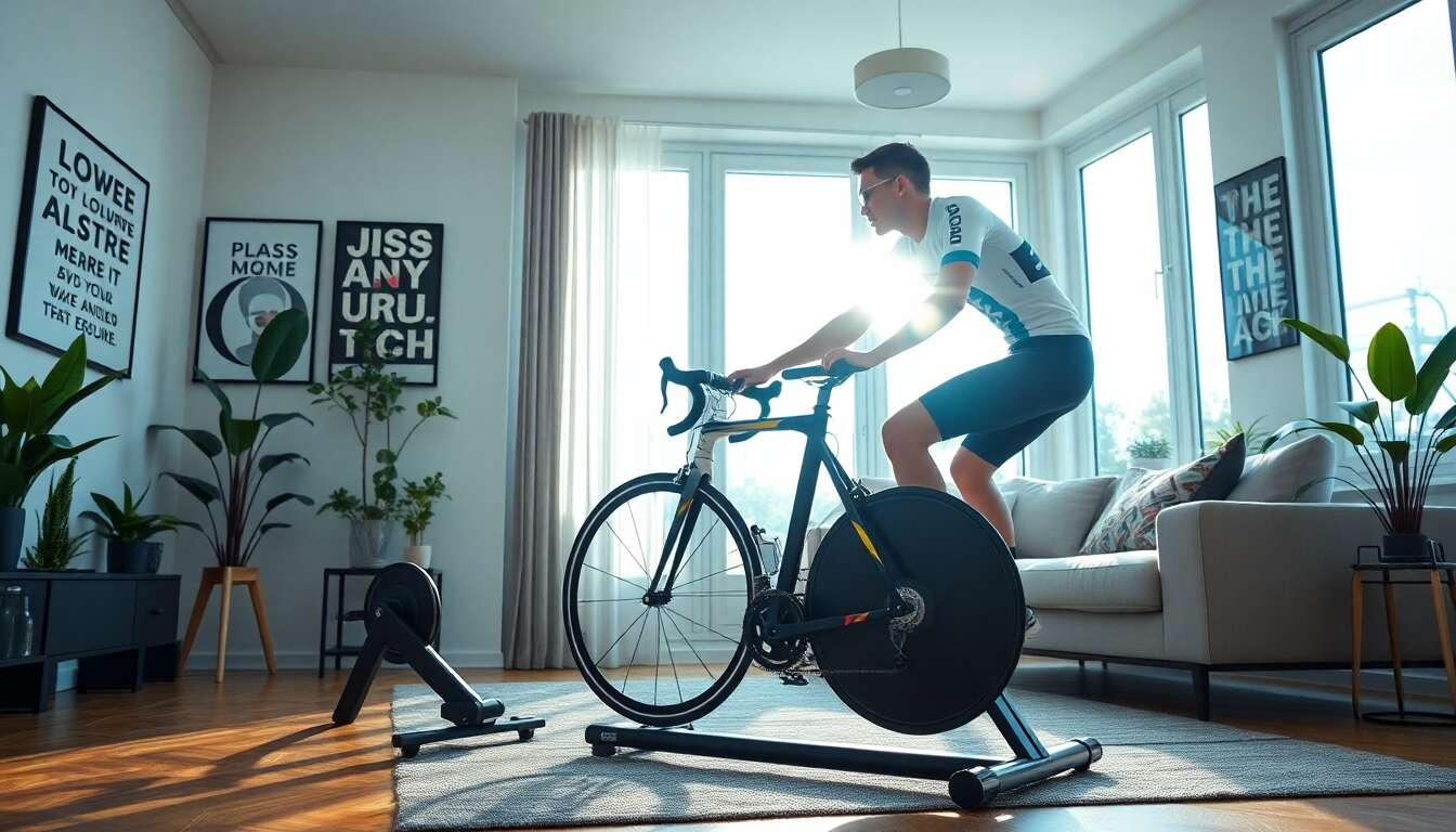 Diversifiez vos séances de home trainer : conseils pour gagner en force