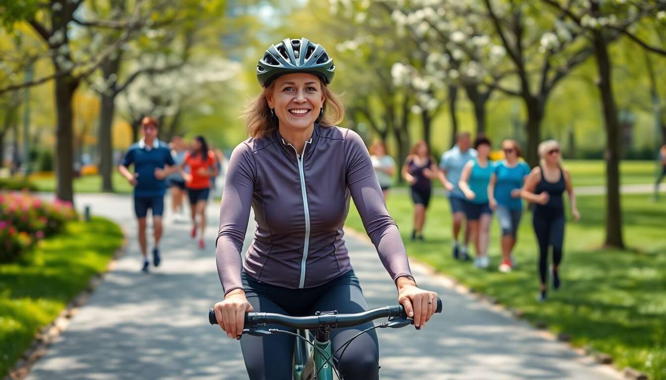 Effets bénéfiques du vélo sur la santé osseuse