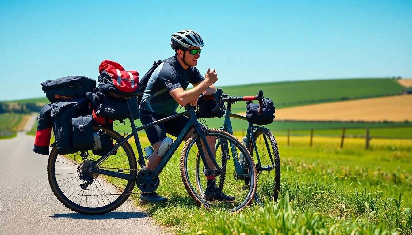 Comment bien manger lors de voyages à vélo ?