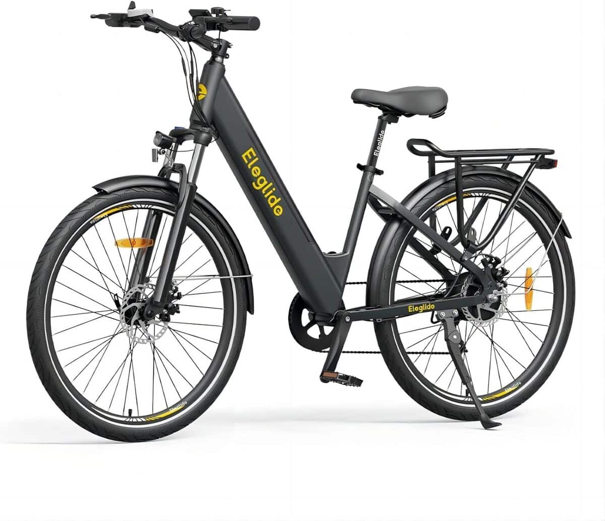 Test du vélo électrique Eleglide T1 Step-Thru : performance urbaine en 7 vitesses