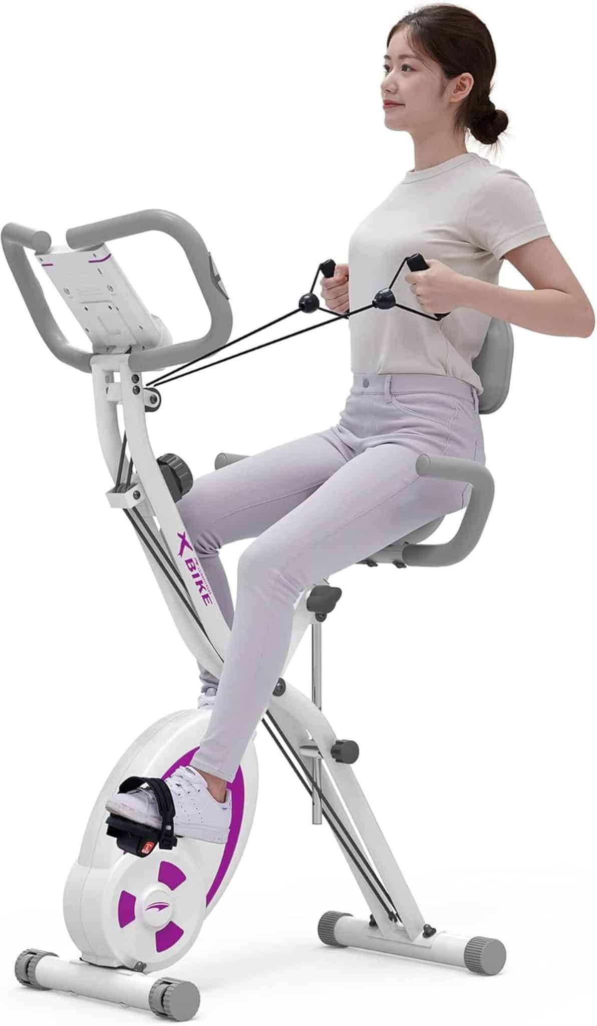 Test : vélo stationnaire pliable leikefitness 2280
