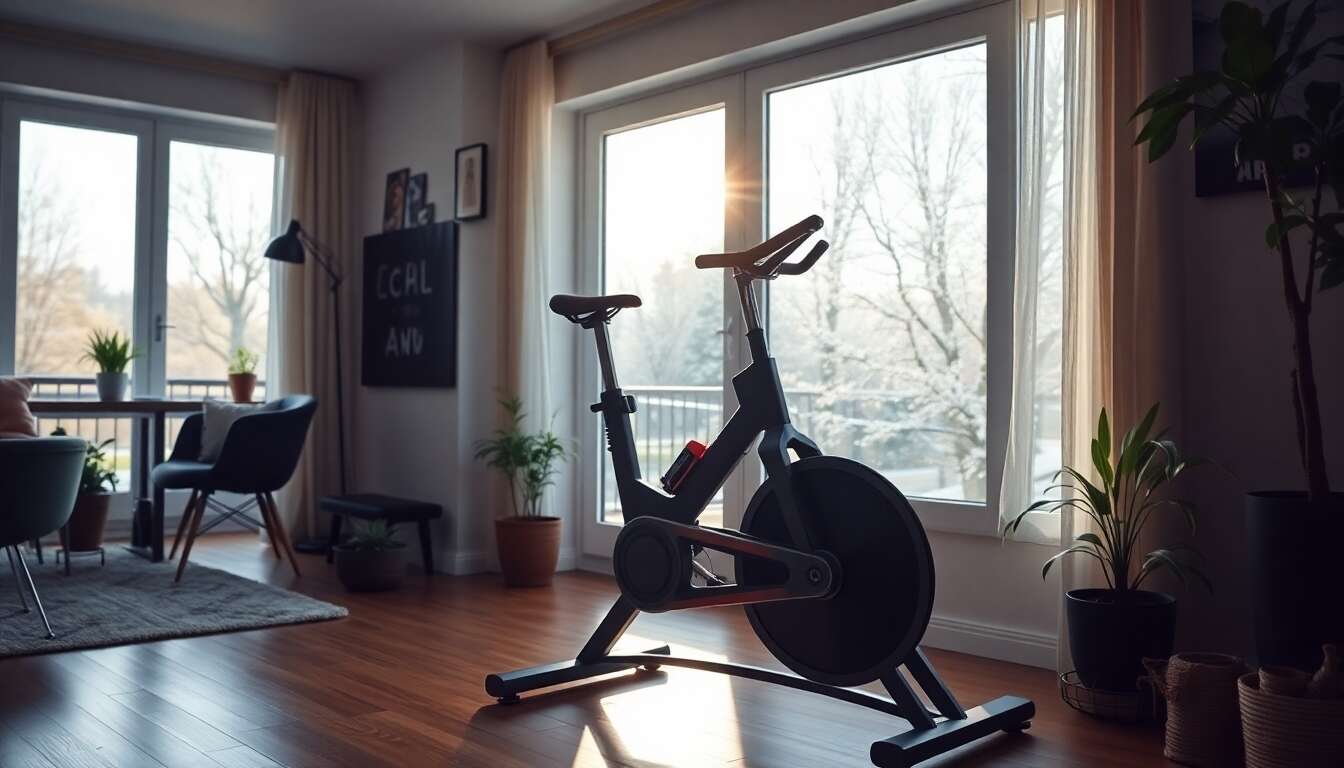 Vélo d'intérieur : une option pratique en hiver