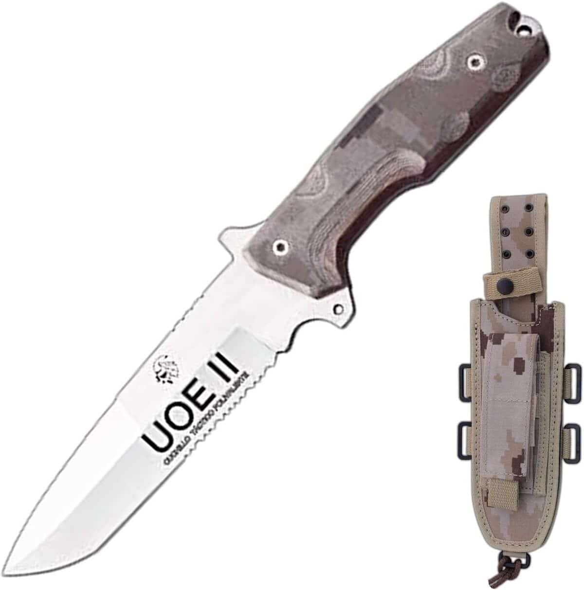 Test du couteau UOE II : l'outil indispensable pour le camping et la survie