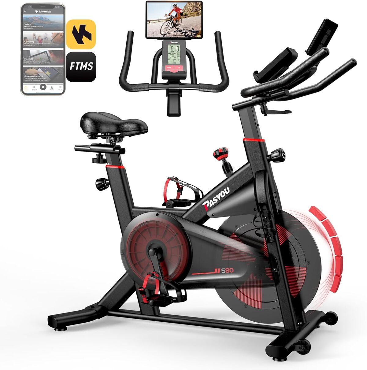 Test : vélo d'appartement Pasyou S80, cardio et performance