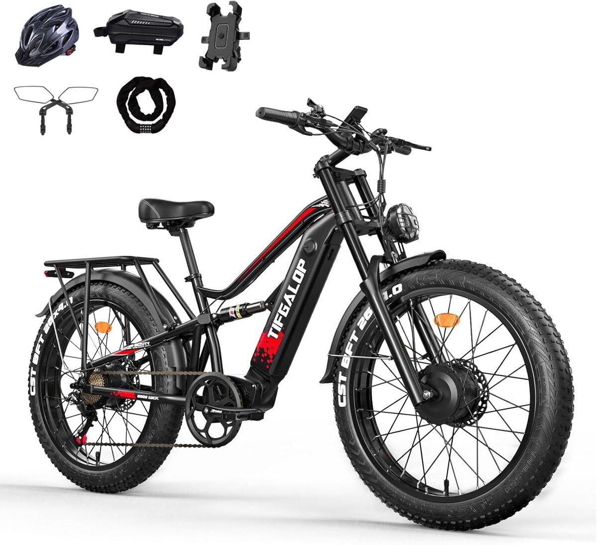 Test : vélo électrique Lohang 26 pouces, puissance et polyvalence