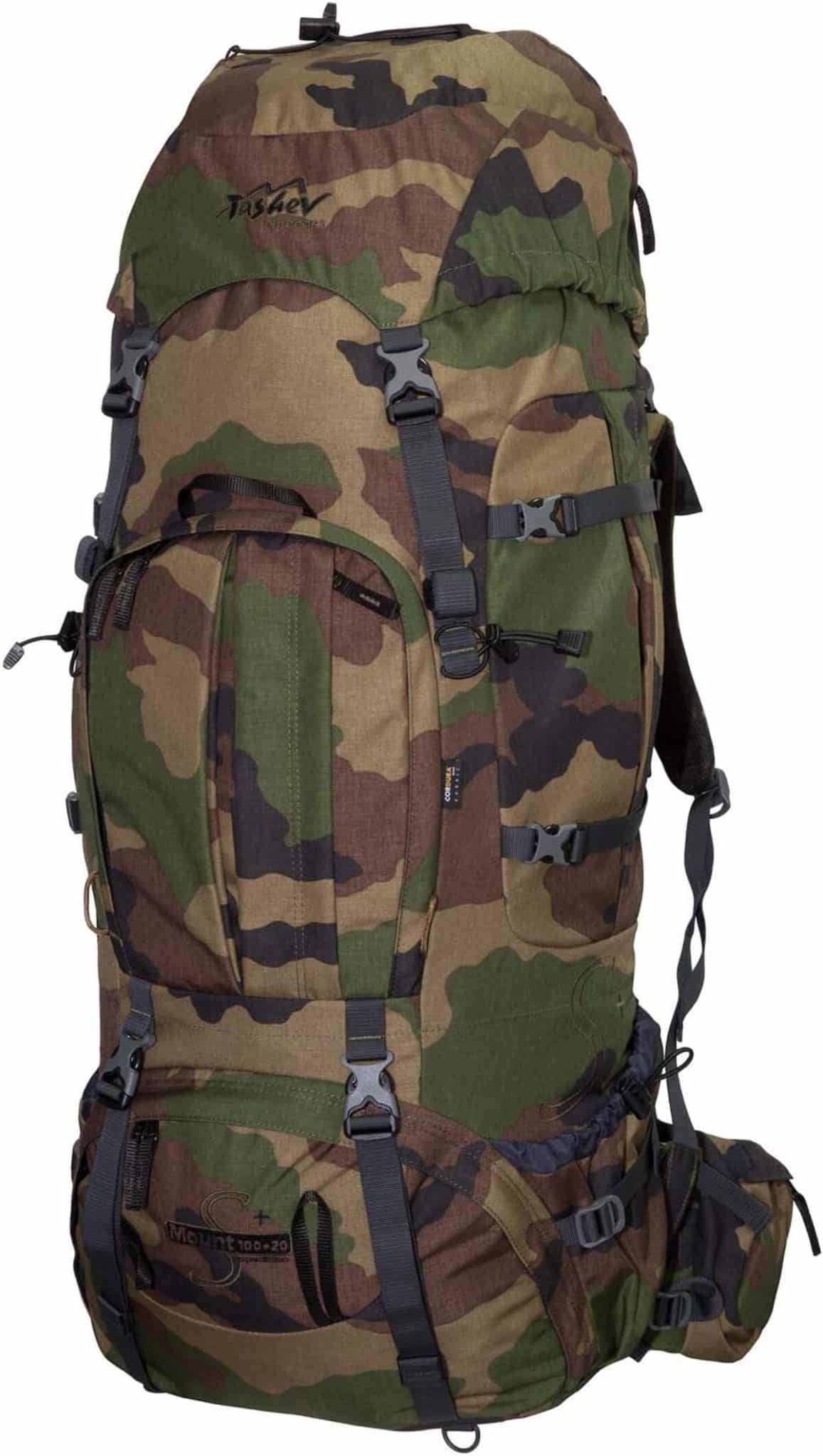 Test du sac à dos Tashev Outdoors Mount 100L+ pour trekking