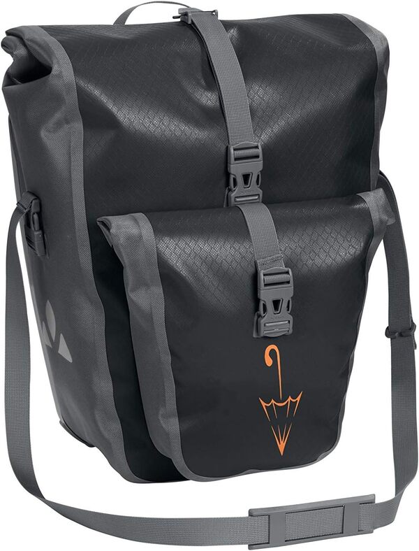 VAUDE Aqua Back Plus Sacoche de vélo pour roue arrière - une paire – Volume 51 l - matière bâche sans PVC