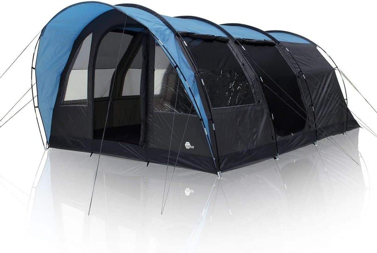 Test de la tente your GEAR Bora 5 : espaces généreux et protection optimale
