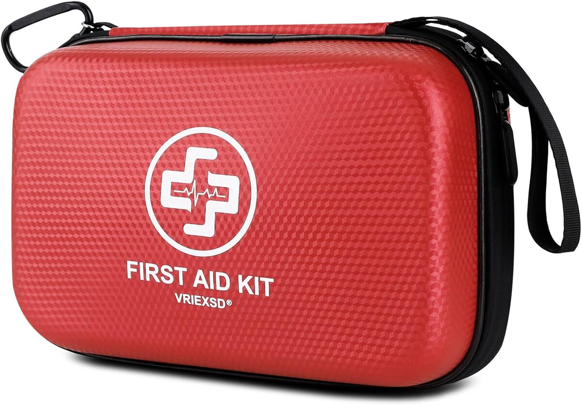 Test du kit premiers secours VRIEXSD 320 pièces étanche : l'indispensable outdoor