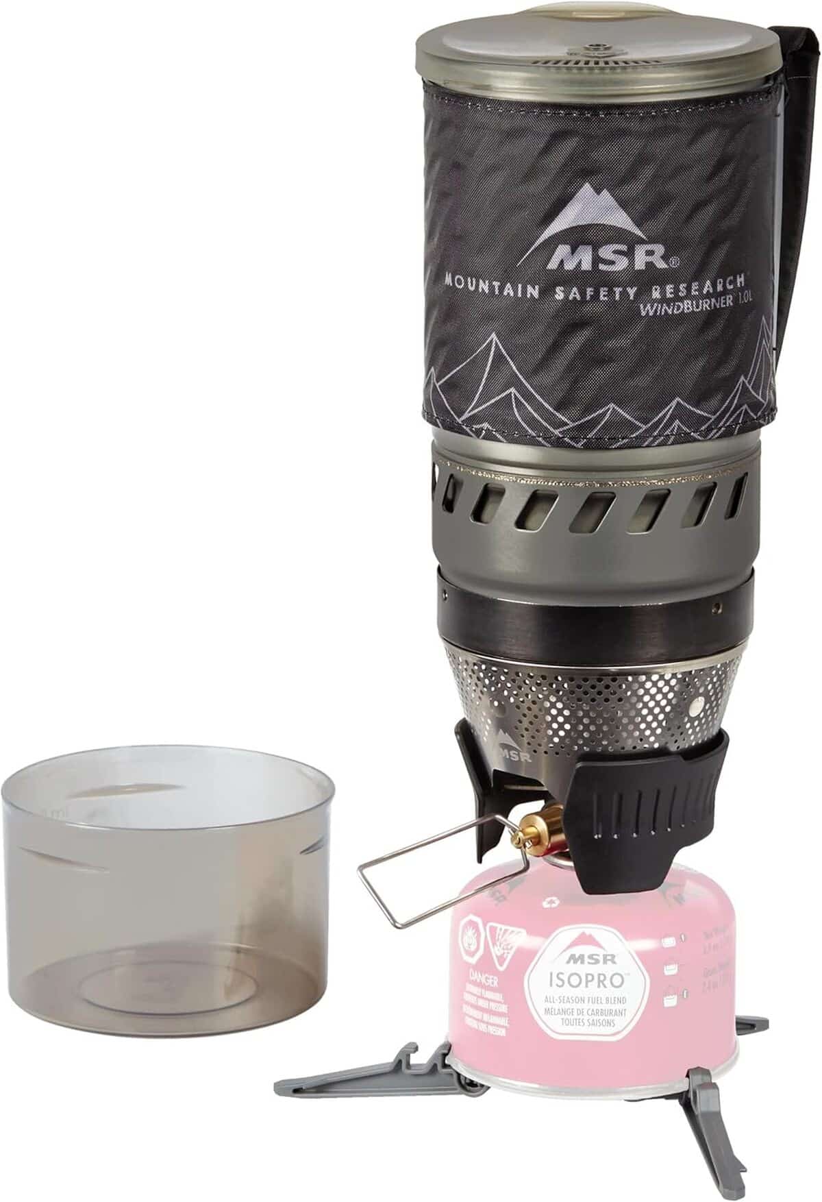 Test du réchaud coupe-vent MSR WindBurner pour camping