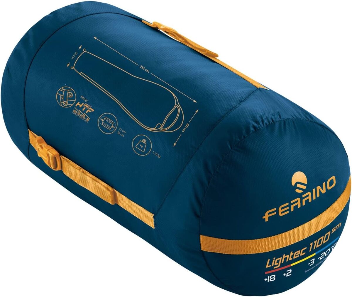 Test du sac de couchage Ferrino Lightech SM 1100