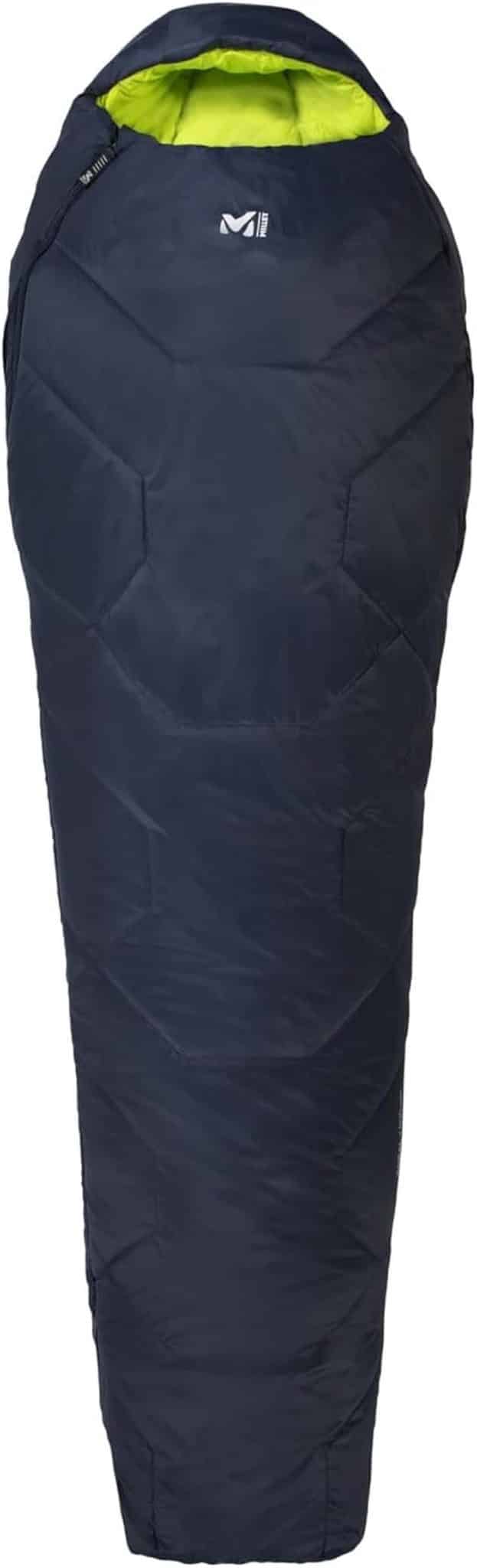 Test du sac de couchage mixte Millet Baikal 1100 Reg bleu