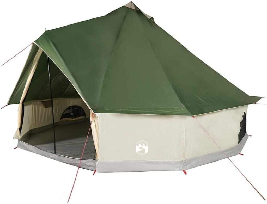 Test vidaXL tente tipi 10 personnes imperméable