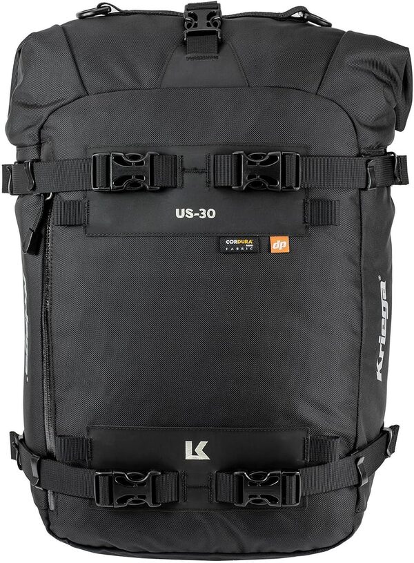 Kriega US-30 Drypack – Nouvelle Version – Bagage étanche pour Moto