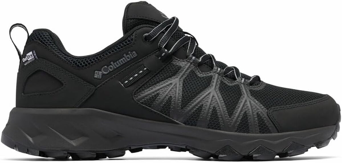 Columbia Peakfreak II Women's Outdry Hiking Shoes,Black, Ti Grey Steel,38.5 EU