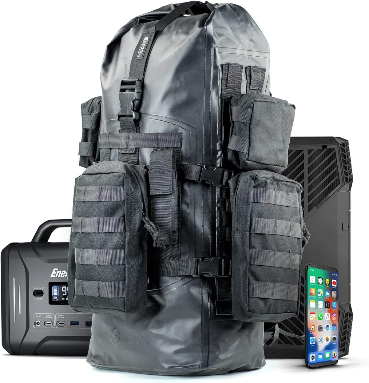 Test du mission darkness dry shield : sac à dos tactique imperméable avec protection faraday